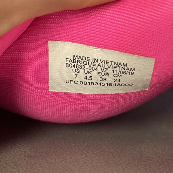 Nike Womens Offcourt Black Pink Slip On Slides Sandals BQ4632-004 Size US 7 - Picture 8 of 8